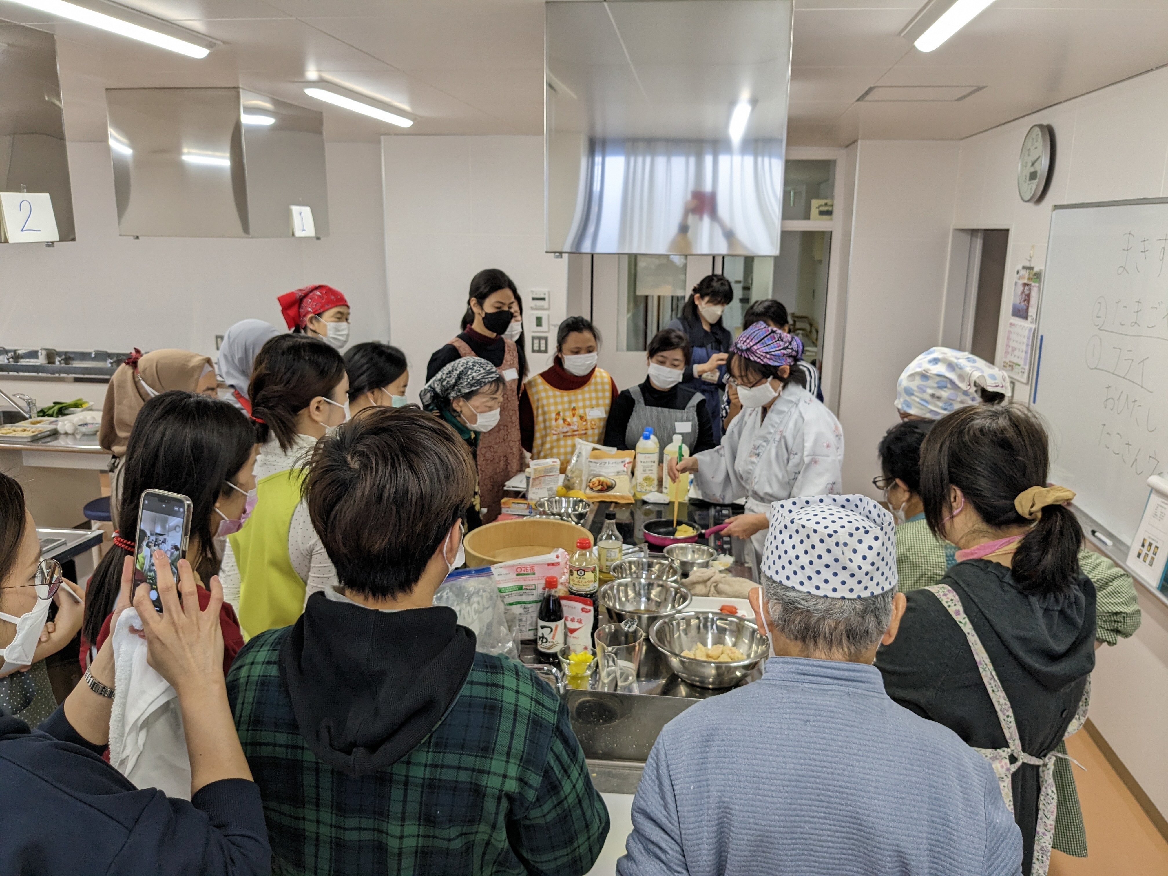 国際理解講座日本料理教室1