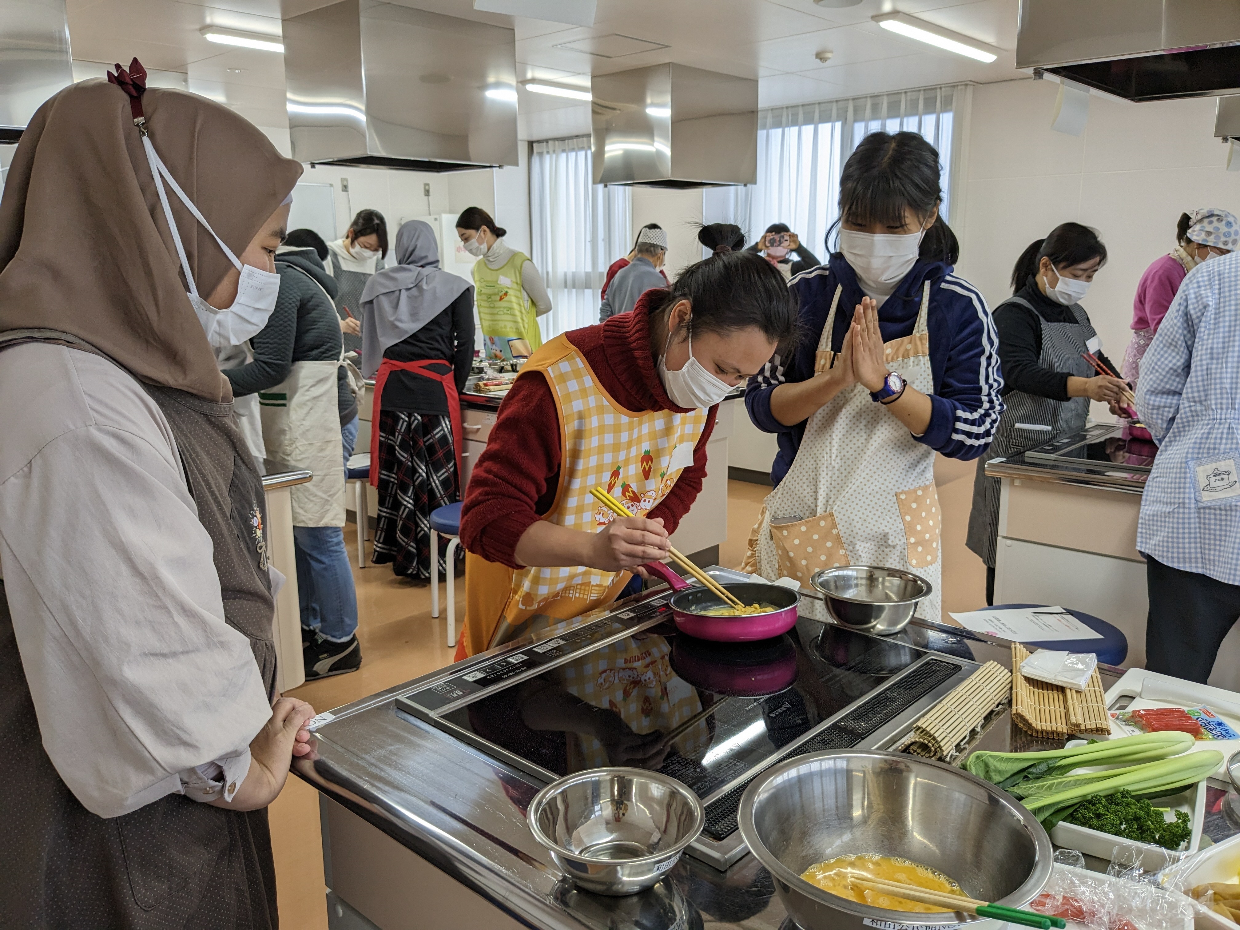 国際理解講座日本料理教室2