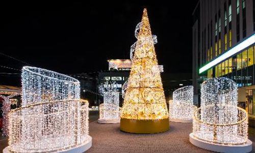 藤枝市で開催されるルミスタ☆ふじえだ〜ファンタジックイルミネーション2025〜のイメージ写真です。