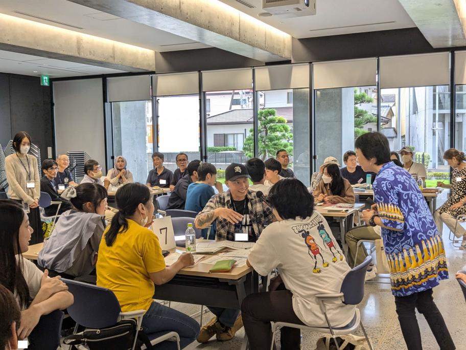 はじめての日本語教室の様子