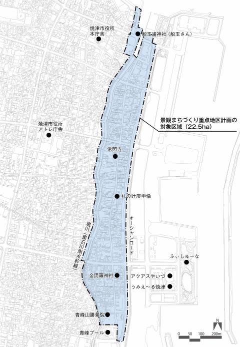 浜通り周辺対象区域図