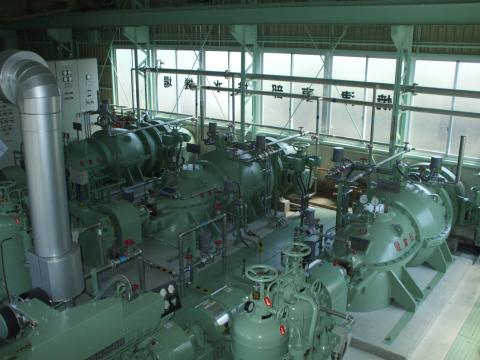 東部排水機場ポンプ