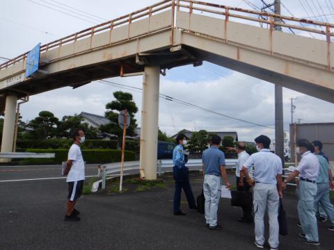 8月合同点検の様子の画像