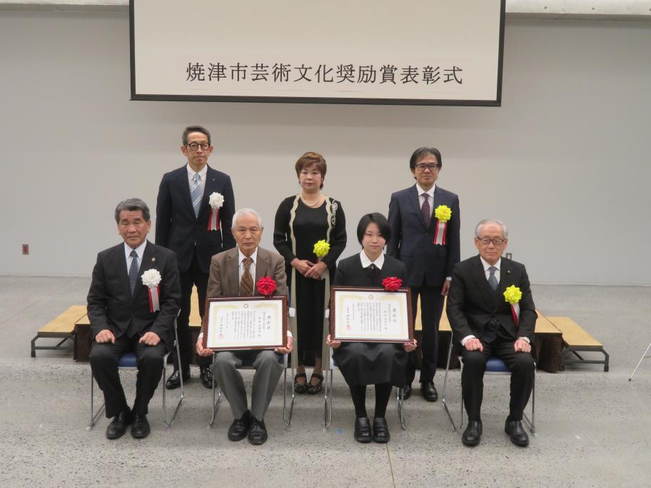 令和6年度芸術文化奨励賞表彰式記念写真