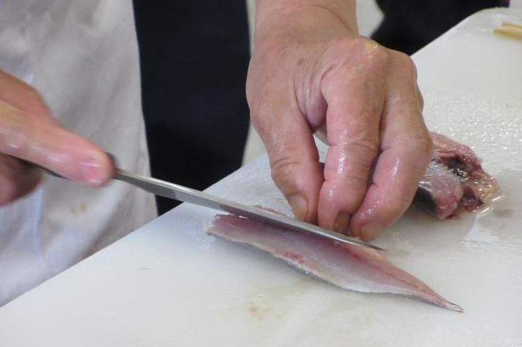 夏休み親子さかな料理教室