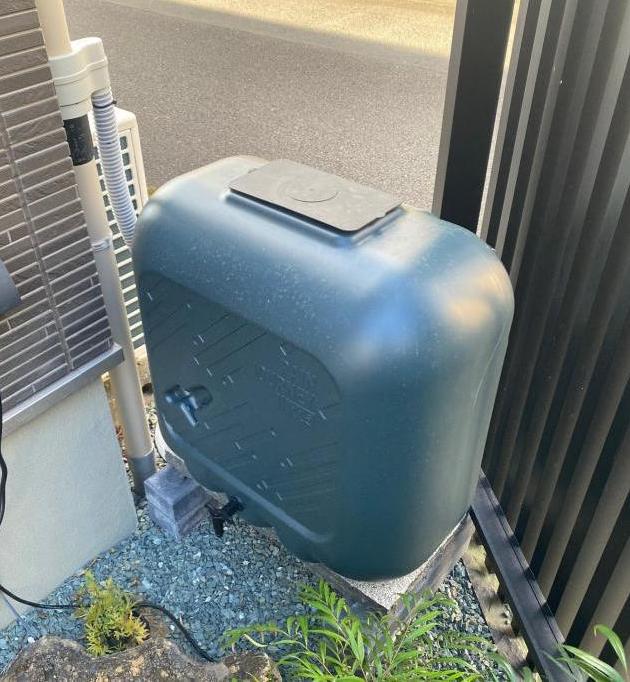 雨水タンク設置例1