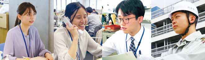 はたらく職員の様子