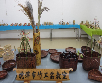 竹工芸クラブの作品