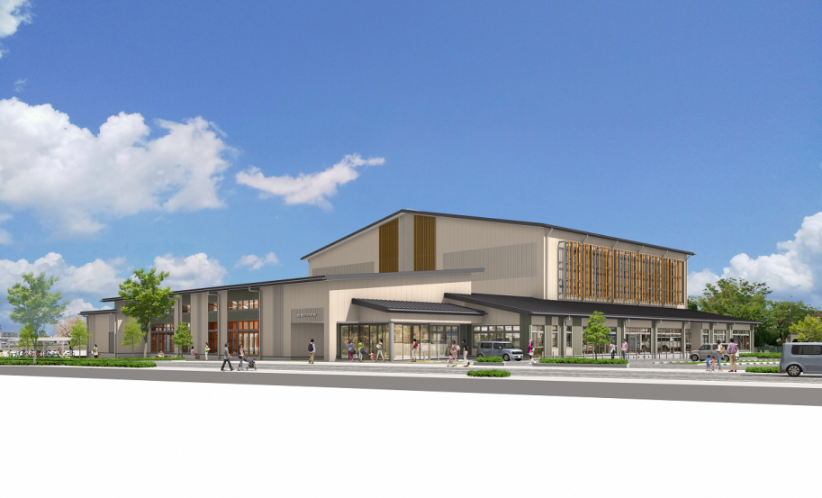 完成イメージ（北側）