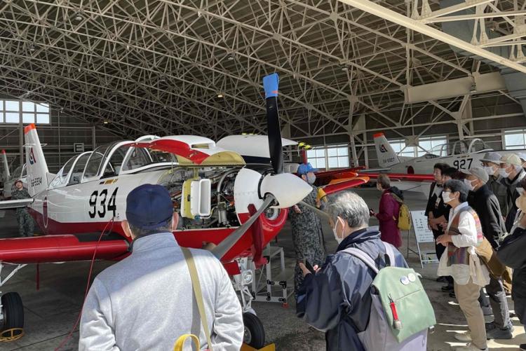静浜基地の航空機