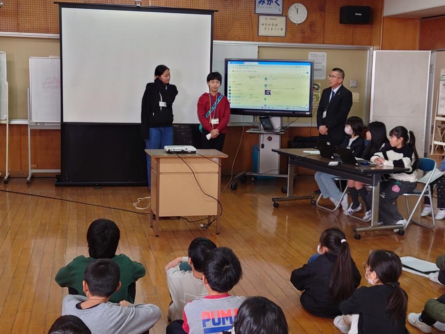 学校体験の様子