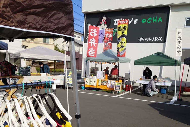 つっかけ市開催画像