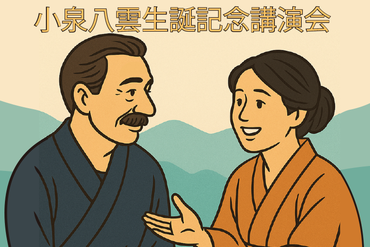 ヘルン先生と妻セツさんのばけばけな人生を語る