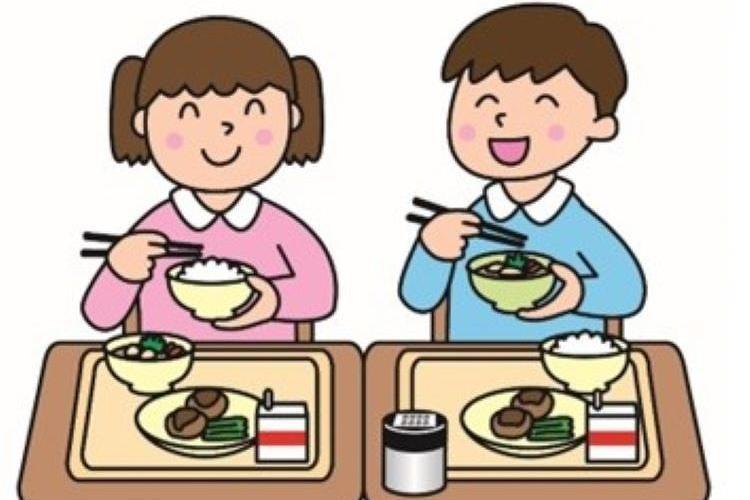 学校給食イラスト