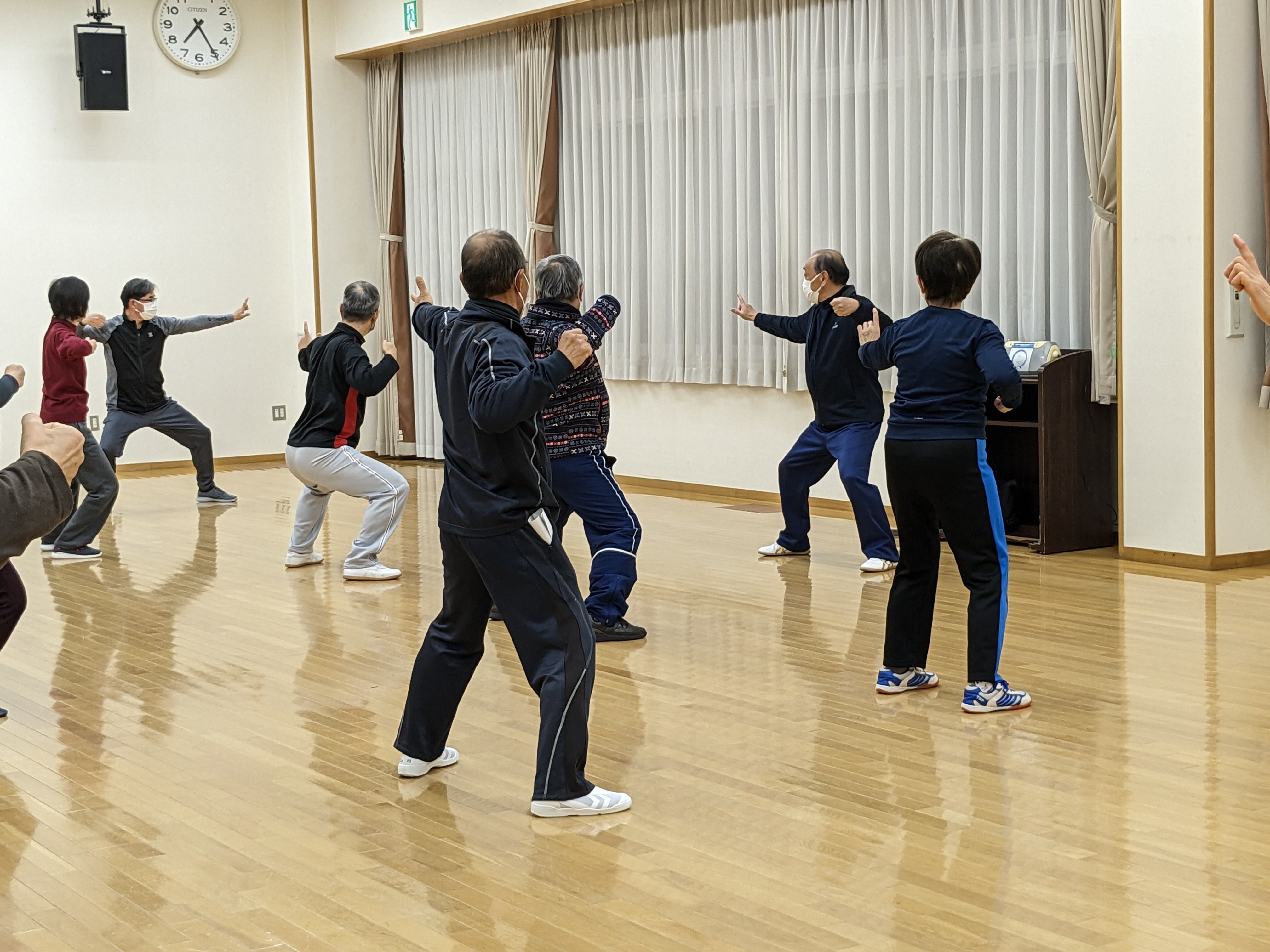 気功教室の様子1