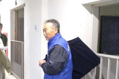 尾形幹男さん（気仙沼市東日本大震災遺構・伝承館語り部）