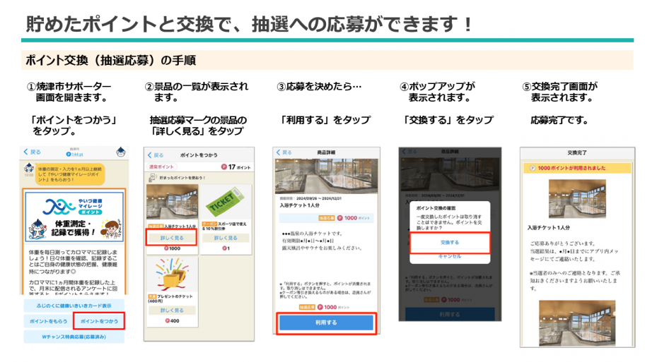 ポイント交換マニュアル