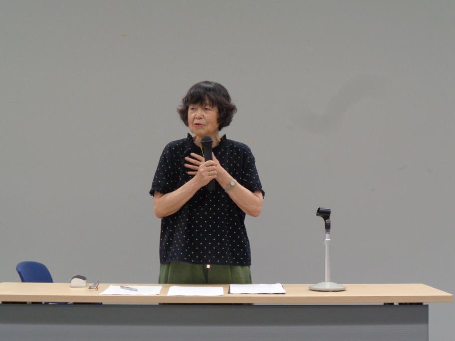 第1回保育者資質向上研修会講師。岡村由紀子氏。
