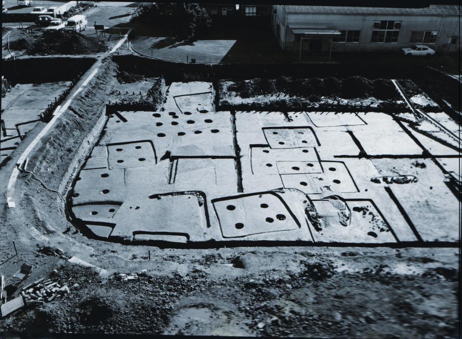 宮之腰遺跡竪穴住居出土状況