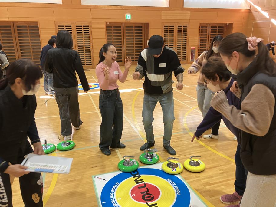 カローリング参加者の様子1