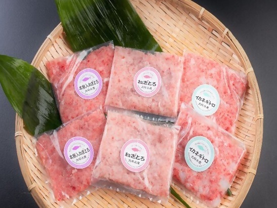 ねぎとろ3種セット