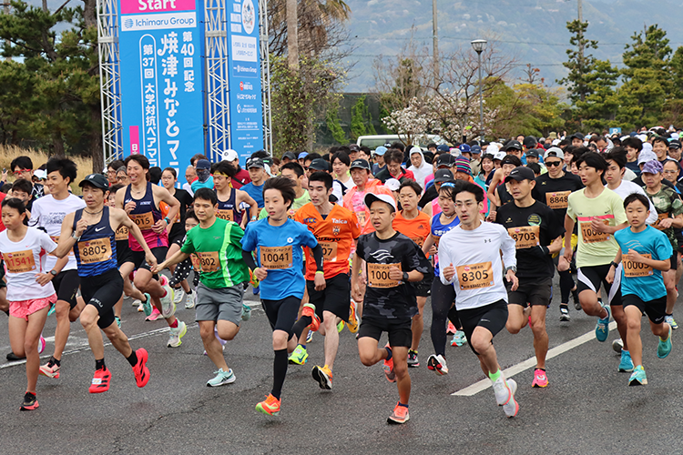 みなとマラソン過去の様子