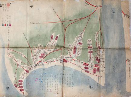 釘ケ浦絵図