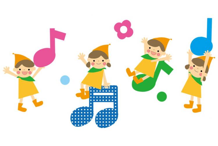 音符とこども