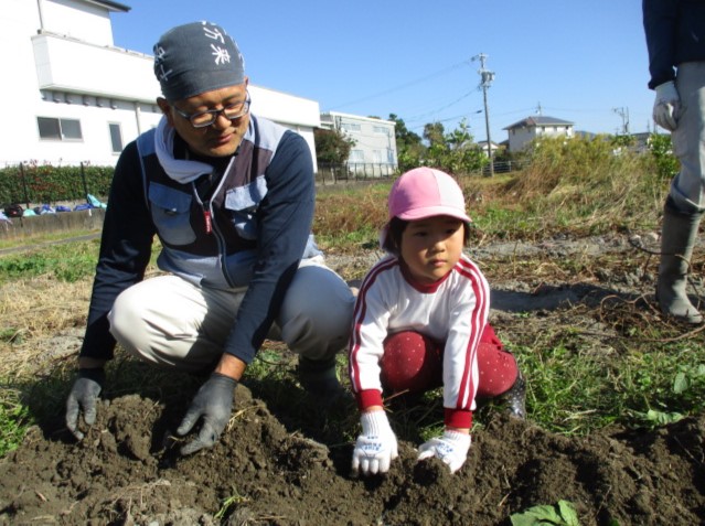 JAさんでじゃがいも堀り