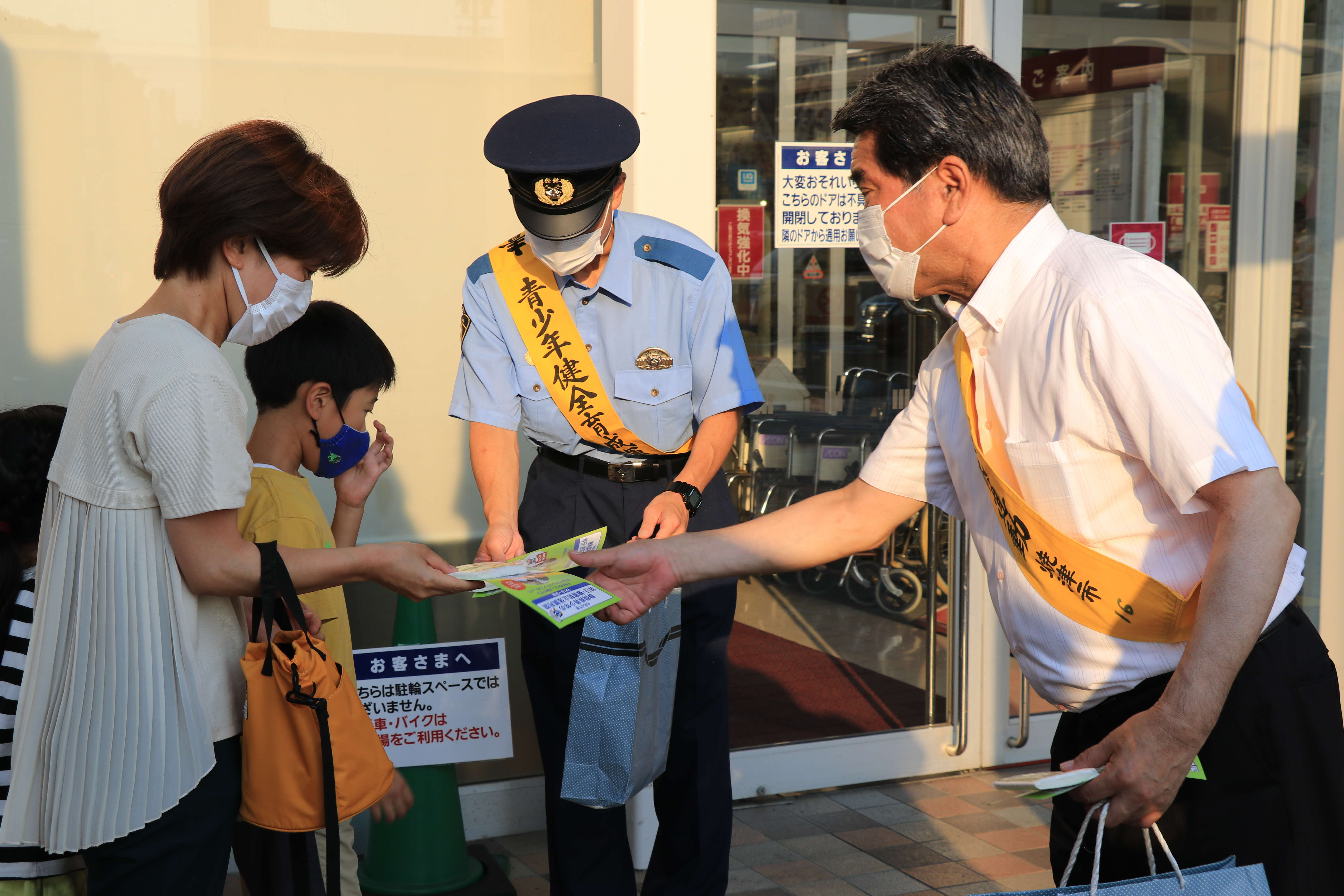 イオン焼津店の様子