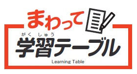 まわって学習テーブル画像