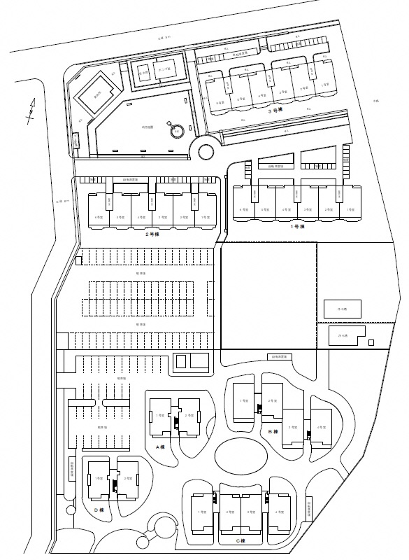 宗高団地配置図