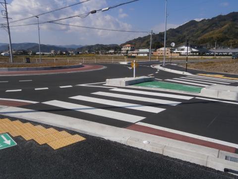 山の手環状交差点横断歩道