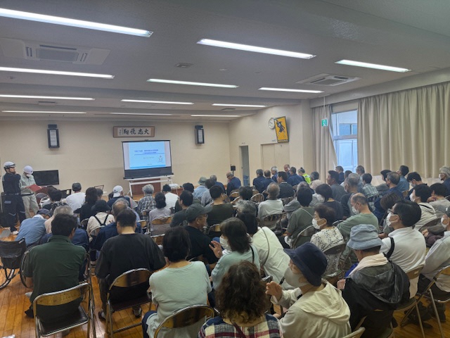 令和7年度土砂災害避難訓練