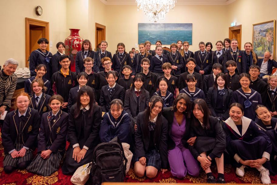 ホバート市表敬訪問